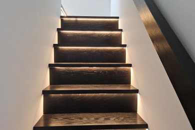 Contemporary staircase in London.
