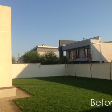 Gradina moderna - minimalist / Minimalist family garden