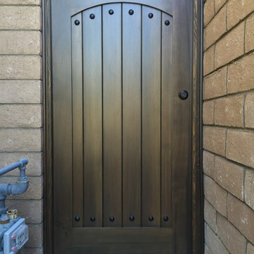 Clean and Simple Custom Wood Gates by Garden Passages