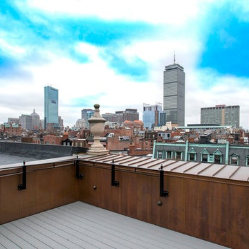 patio view of Boston
