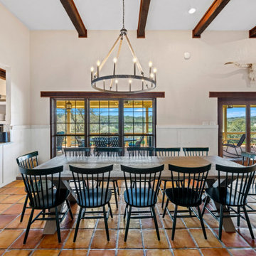 Rustic Creek Retreat: Open Space & Fireside Charm