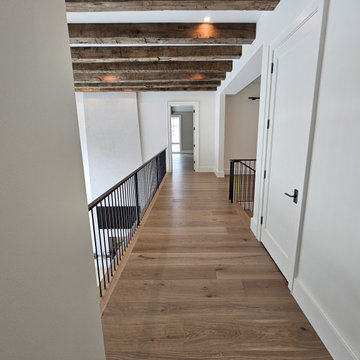 Project #119 | White Oak Staircase with Stacked Bullnose Detail