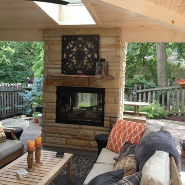 Upper St Clair Outdoor living space