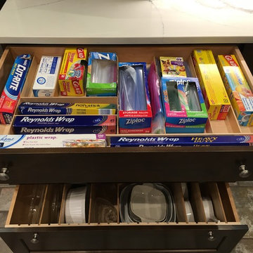 Divided Drawers Help Organize Storage