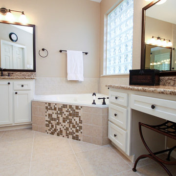 "Crema Murano" Master Bathroom Remodel