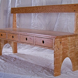 The American Craftsman Workshop - Todd A. Clippinger - Shaker Style Benches - Indoor Benches
