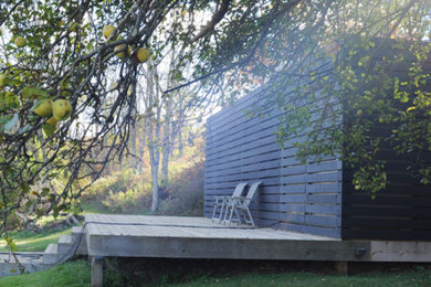 Roxbury Modern Pond House