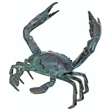 Bronze Crab Sculpture, Large