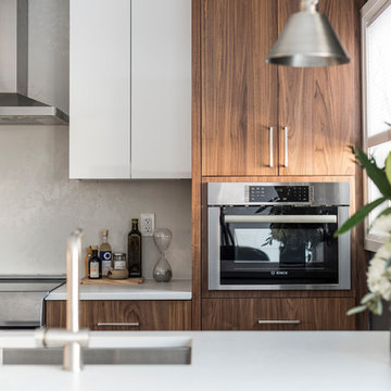 Mid-Century Modern Small Kitchen
