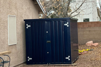 Portable storage install