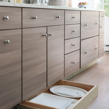 Martha's Maple Ave Kitchen - Toe kick drawer