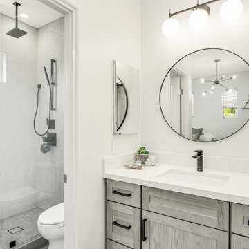 Modern Boho Bathroom(s)
