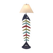 Coast Lamp Coastal Living Bonefish Floor Lamp, Morning Jewel/Key West