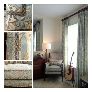 Custom window treatments