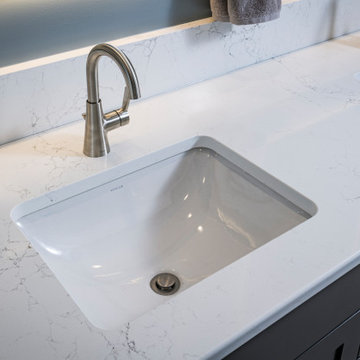Harrisburg, PA Spa-calm, Age-ready, & Storage Smart Bathroom Remodel