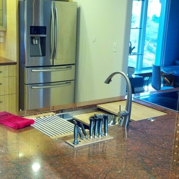 Bamboo Galley Sink