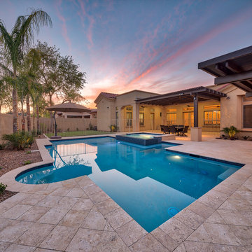 Chandler Backyard Transformed into Outdoor Entertainment Space