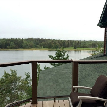 Screened Porch with Composite Decking