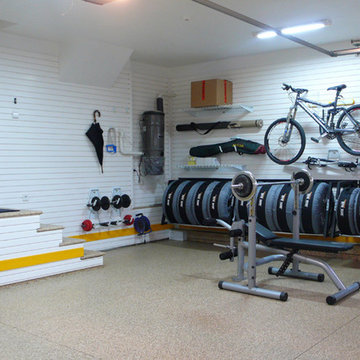 Гаражи, обустроенные системой GarageTek
