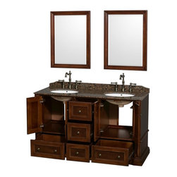 Bathroom Vanities in Cherry Finish - Bathroom Vanities And Sink Consoles