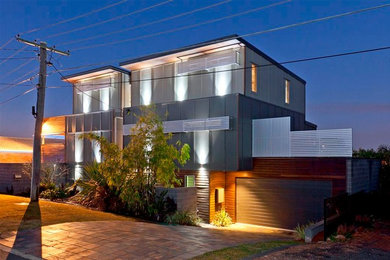 Contemporary exterior in Brisbane.