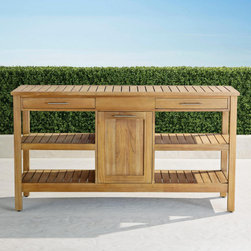 Frances Teak Buffet - Patio Furniture And Outdoor Furniture