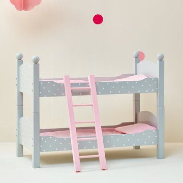 Olivia's Little World - 18 inch Doll Furniture - Double Bunk Bed