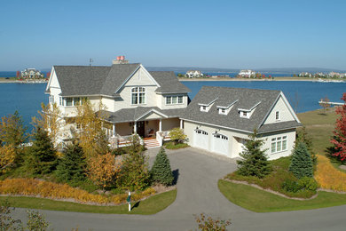 Beach style exterior home photo in Other