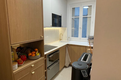 Idées déco pour une petite maison contemporaine.