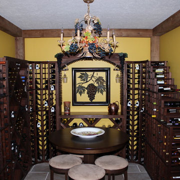 Curved Corner Designer Series Wine Racks