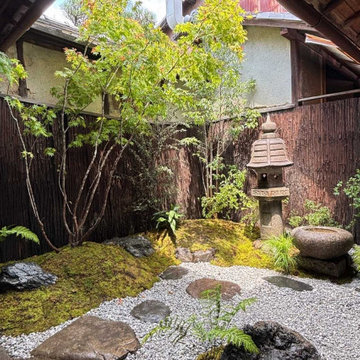 京都・西大黒町|京町家の坪庭改修