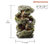 22" Tall Outdoor 3-Tier Rock Waterfall Fountain with LED Lights
