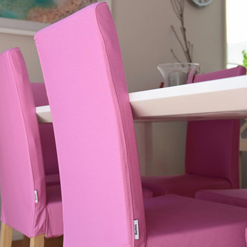 Giving personality to a white kitchen