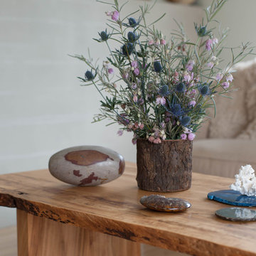 Serene Scandifornian Living Room