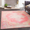 Traditional BHS-0055448 Turkish Bright Pink Classic Accent Rug | 7'10" x 10'3"