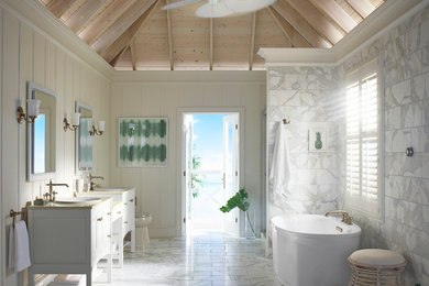 Example of a bathroom design in Vancouver