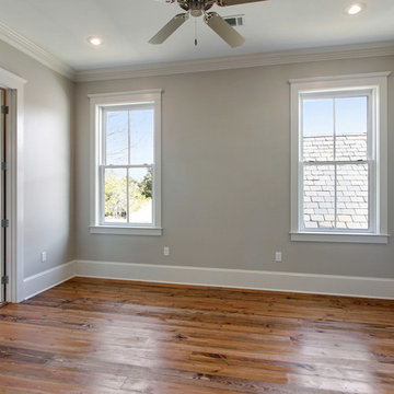 Restored custom home in New Orleans featuring our Tavern grade 6" antique brown
