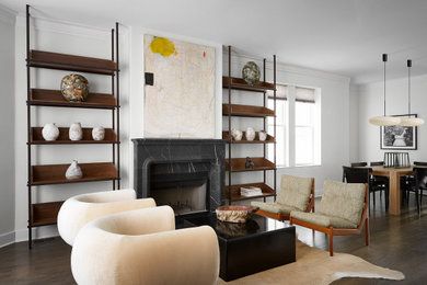 Family room - eclectic family room idea in Chicago