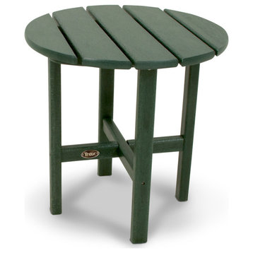 Cape Cod Round 18" Side Table, Rainforest Canopy