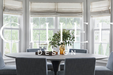 Inspiration for a modern home design remodel in New York