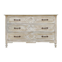 twin chests under dining room windows