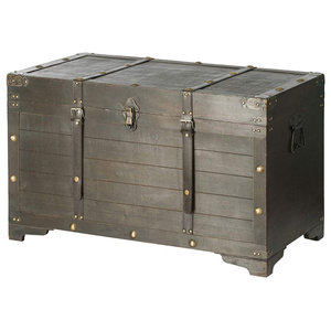 The Lorie Hope Chest In Black Walnut Craftsman Accent Chests And Cabinets By Drake Woodworking Houzz