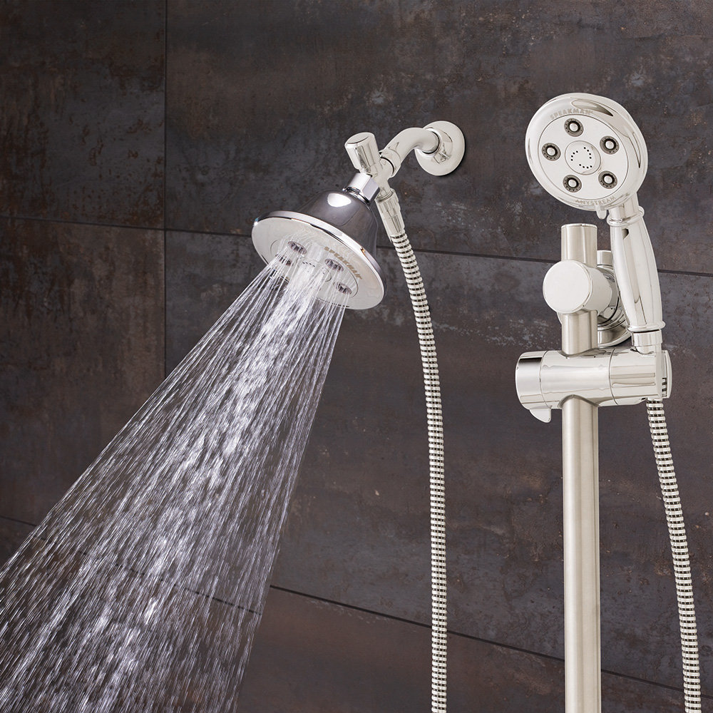 Chelsea Anystream 2-Way Shower Combination System,ADA Slide Bar ...