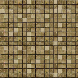 5/8 x 5/8 Emperador Light Mosaic - Home Accessories & Decor