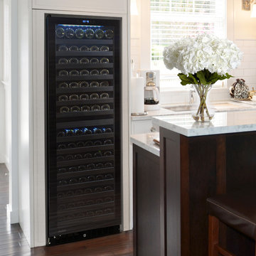 Element by Vinotemp Kitchen with 142 Bottle 2-Zone Touch Screen Wine Cooler
