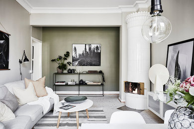 Photo of a scandinavian living room in Gothenburg.