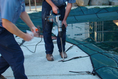 safety cover installation