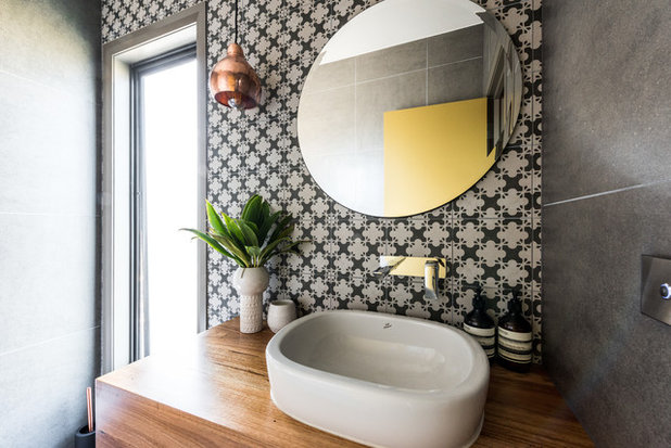 Eclectic Powder Room by User