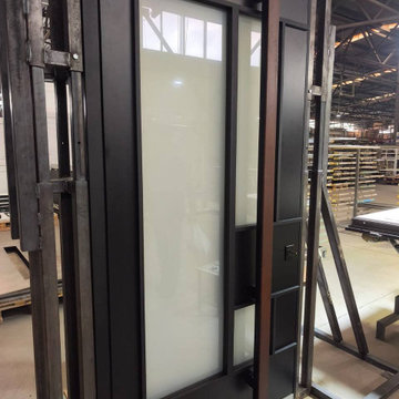 Custom order Pivot 1311 Black with Smart Glass - choose frosted or clear glass d