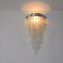 Recycled Sea Glass lighting - Lighting